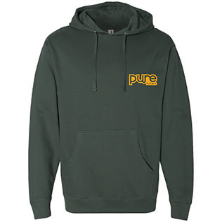 Classic Badge Hoodie (Alpine Green) - Front