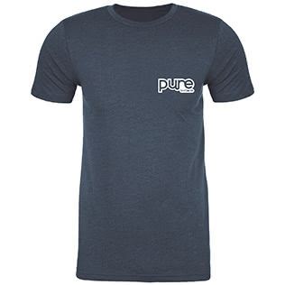 Classic Badge T-Shirt (Midnight Navy) - Front