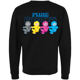 CMYK Beasties Crewneck Back (Black)