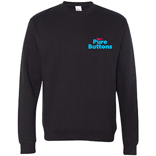 Coaster Beastie Crewneck Sweatshirt (Black) - Front