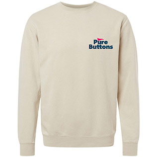 Coaster Beastie Crewneck Sweatshirt (Pigment Ivory) - Front