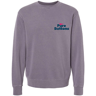 Coaster Beastie Crewneck Sweatshirt (Pigment Plum) - Front