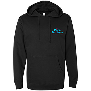 Coaster Beastie Hoodie (Black) - Front