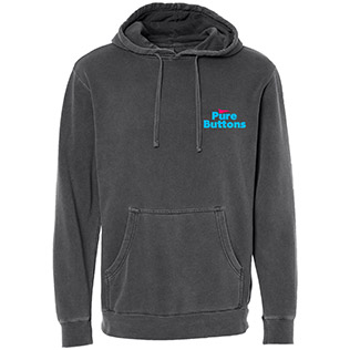 Coaster Beastie Hoodie (Pigment Gray) - Front