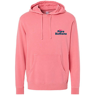 Coaster Beastie Hoodie (Pigment Pink) - Front