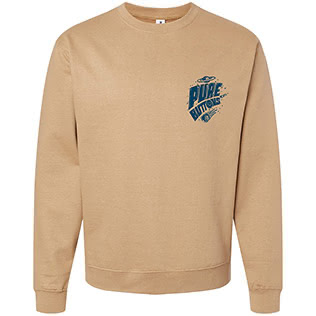 Out of this World Beastie Crewneck Sweatshirt (Sandstone) - Front