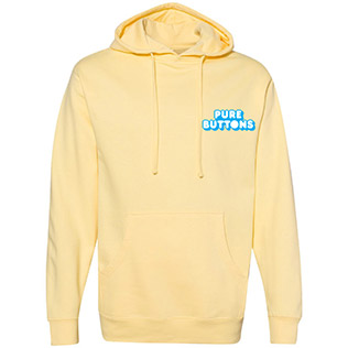 Pinball Beastie Hoodie (Light Yellow) - Front