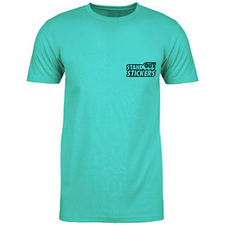 SOS Bolt T-Shirt (Tahiti Blue) - Front