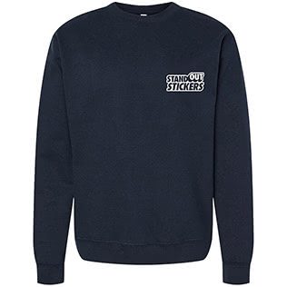 SOS Racing Crewneck Sweatshirt (Classic Navy) - Front