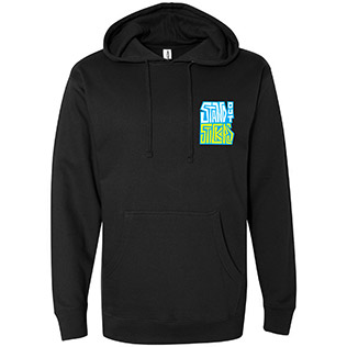 SOS Robot Hoodie (Black) - Front