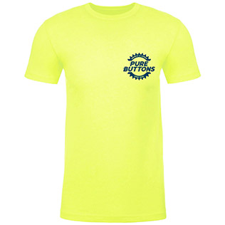 Wheelie Beastie T-Shirt (Neon Yellow) - Front