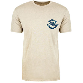 Wheelie Beastie T-Shirt (Sand) - Front