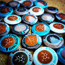 Customer Photo of 1" Round Custom Buttons by Sharon Turner from Atlanta GA