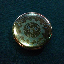 Customer Photo of 1.25" Round Custom Buttons by Joanna from La Crescenta CA