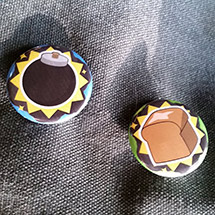 Customer Photo of 1.25" Round Custom Buttons by ZacFierce from Cleveland Ohio