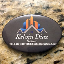 Customer Photo of 1.75" x 2.75" Oval Fridge Magnets by Kelvin Diaz from Lehigh Valley PA