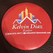 Customer Photo of 3" Round Custom Pocket Mirrors by Kelvin Diaz from Lehigh Valley, PA