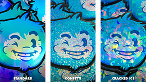 Holographic Sticker Styles