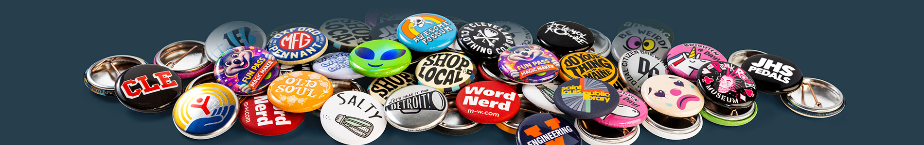 1 Inch Buttons