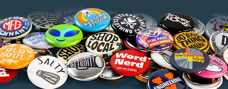 1 Inch Buttons