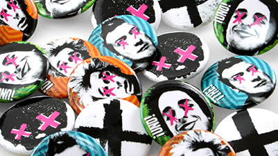 Green Day 1.25" Round Custom Buttons