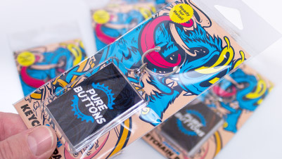 Rectangle Keychain Packs - Retail Packaging Closeup