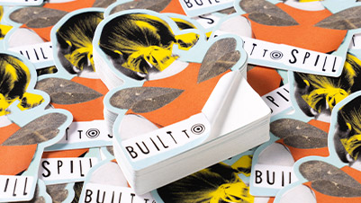Built to Spill Die Cut Stickers