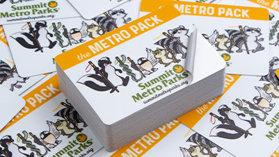 Rectangle Stickers for Summit Metro Parks