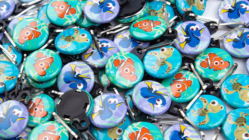 Finding Nemo Custom Zipper Pulls