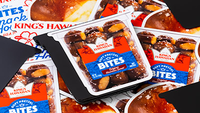 Die Cut Magnets for King's Hawaiian Soft Pretzel Bites