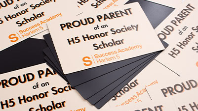 Proud Parent of an H5 Honor Society Scholar Success Academy Harlem 5 Rectangle Flexible Magnets