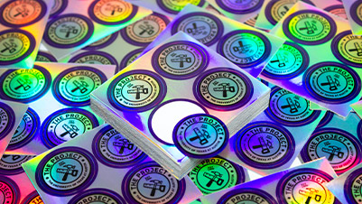 Holographic Kiss Cut Sticker Sheets for University of Texas at Austin