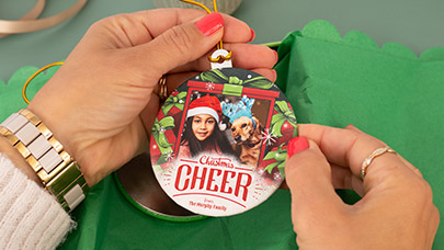 Christmas Cheer Christmas Photo Gift Template