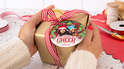 Christmas Cheer Christmas Photo Gift Template
