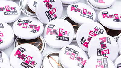 The Punk Rock Museum 1 Inch Buttons