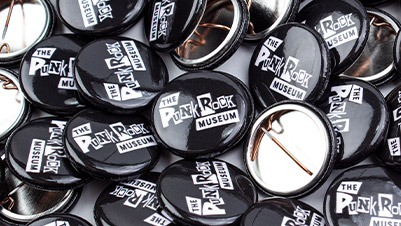 The Punk Rock Museum One Inch Buttons