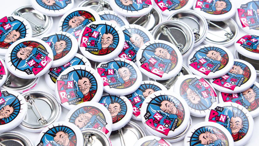 The Punk Rock Museum 1.25" Buttons