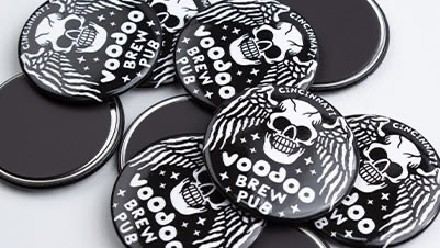 Voodoo Brew Pub Fridge Magnets