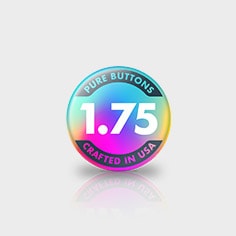 1.75 Inch Round Bulldog Clip Buttons
