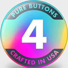4 Inch Round Clothing Magnets