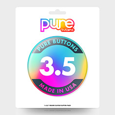 1 x 3.5" Round Custom Button Packs