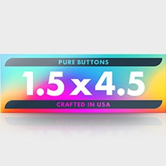 1.5x4.5 Inch Rectangle Fridge Magnets
