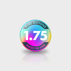 1.75 Inch Round Fridge Magnets - Front View
