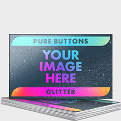 Rectangle Glitter Stickers