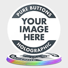 Circle Holographic Stickers