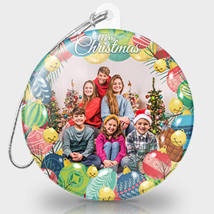 Christmas Photo Ornament - Festive Ornaments