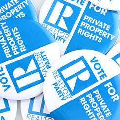 Political Campaign Button Samples