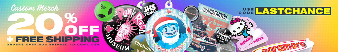 20% Off Plus Free USA Shipping with code LASTCHANCE