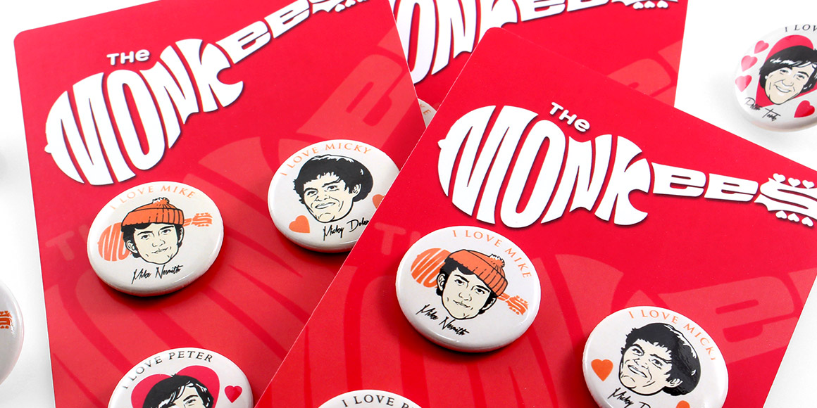 The Monkees Button Packs
