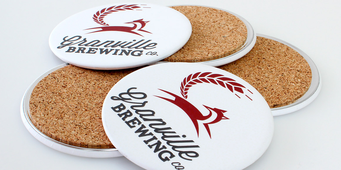 Custom Coasters for Granville Brewing